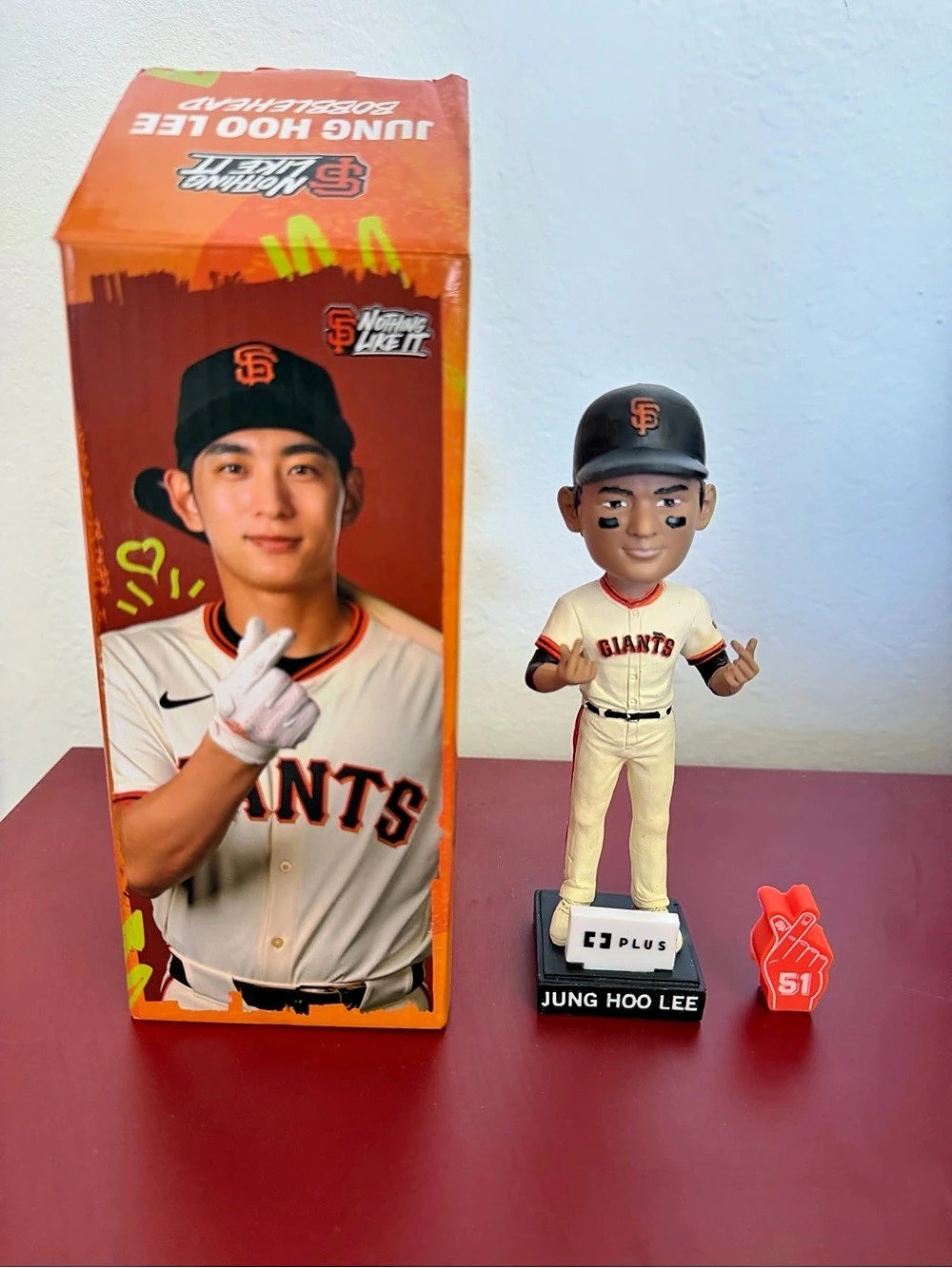 Jung Hoo Lee SF Giants Bobblehead 8/29/2026 SGA NEW
